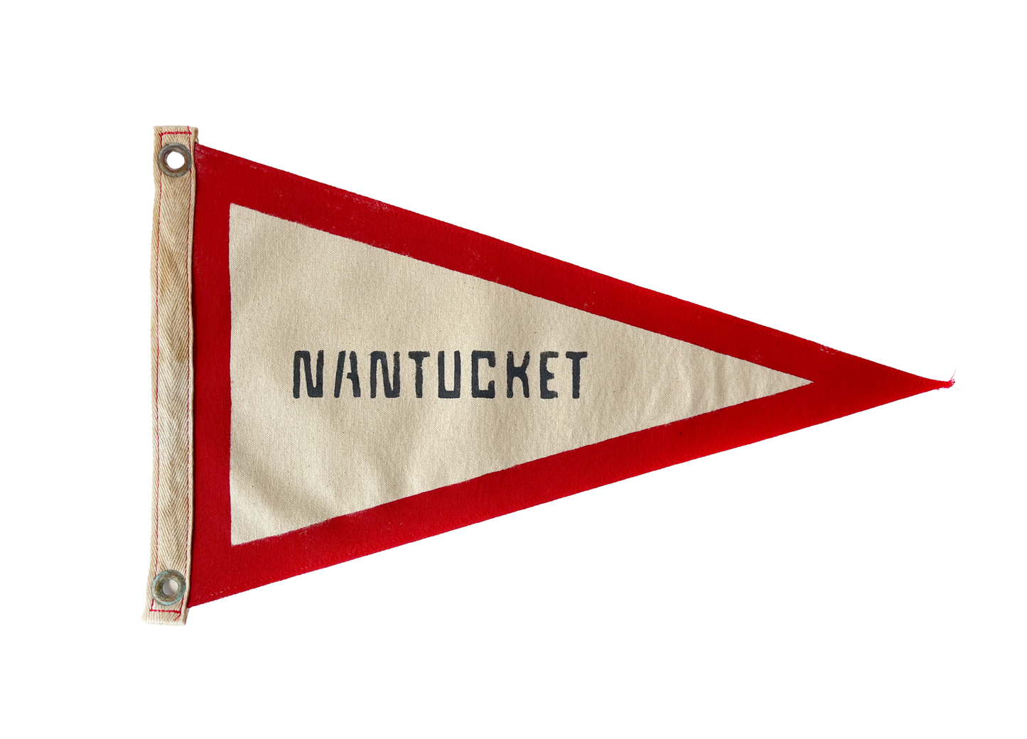 Nantucket Pennant - Red Trim