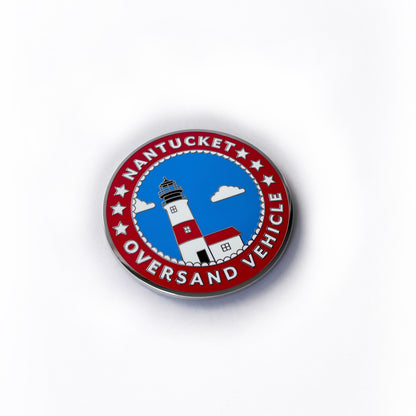 Nantucket Oversand Vehicle - Enamel Car Grille Badge