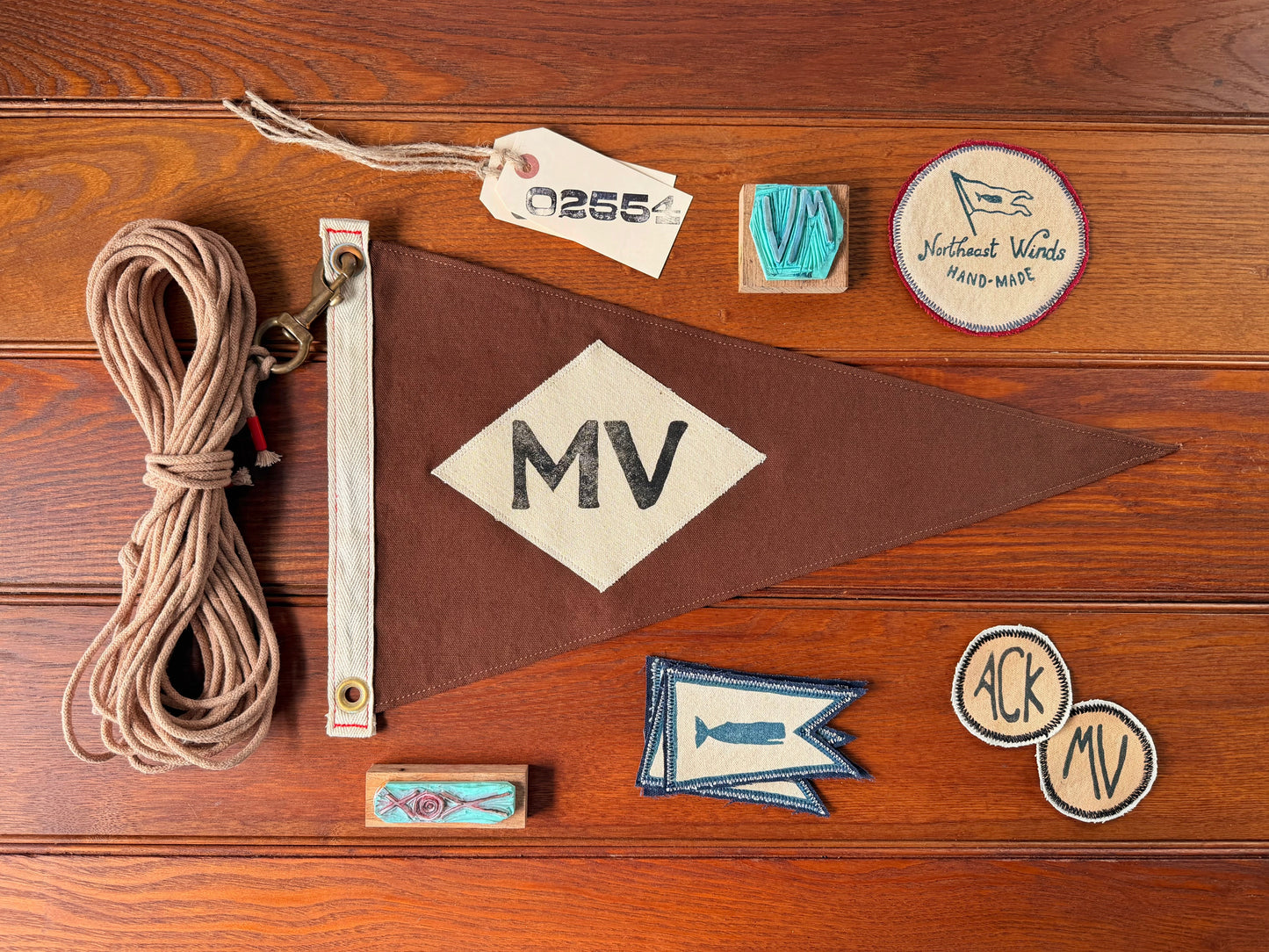 MV- Marthas Vineyard Pennant