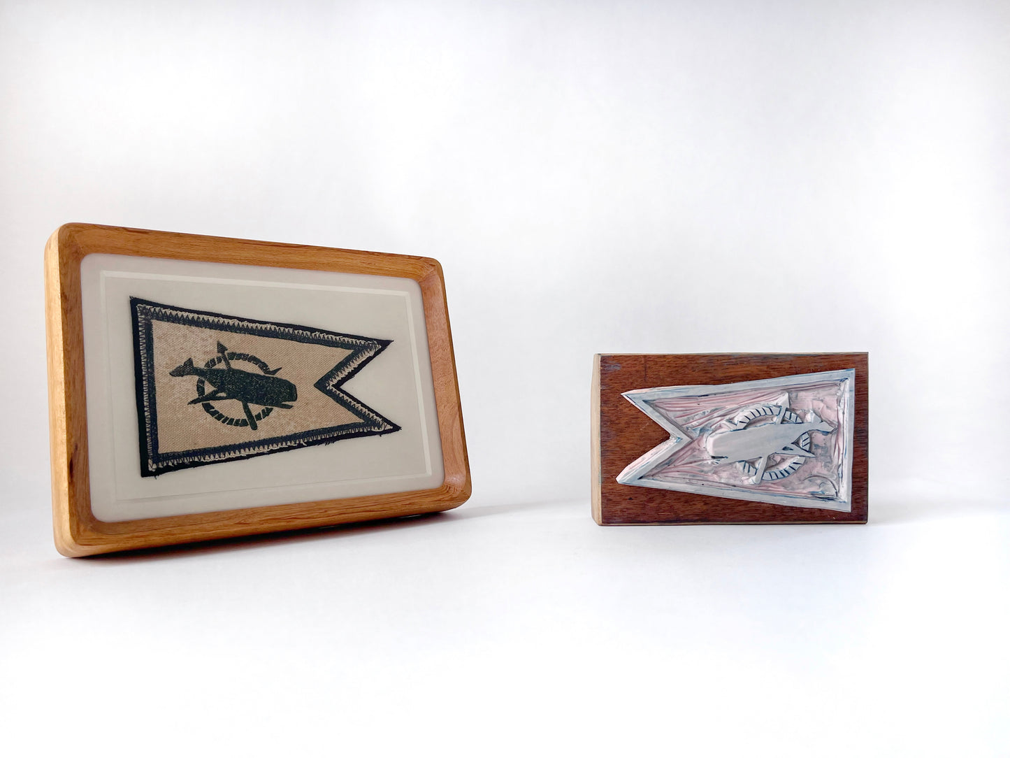 Nantucket Burgee Framed Patch