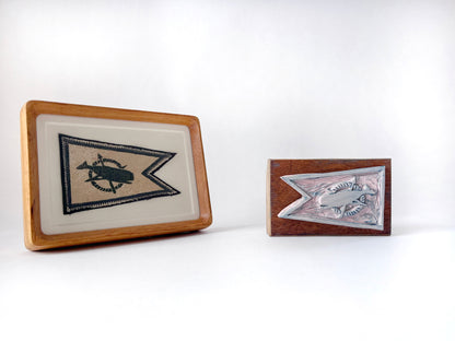 Nantucket Burgee Framed Patch