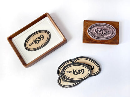 Nantucket -EST 1659 Framed Patch