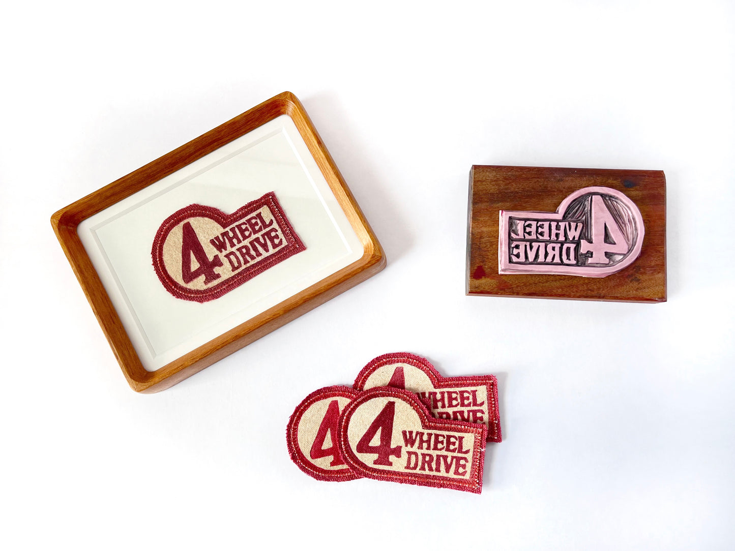 4 Wheel Drive Framed Patch