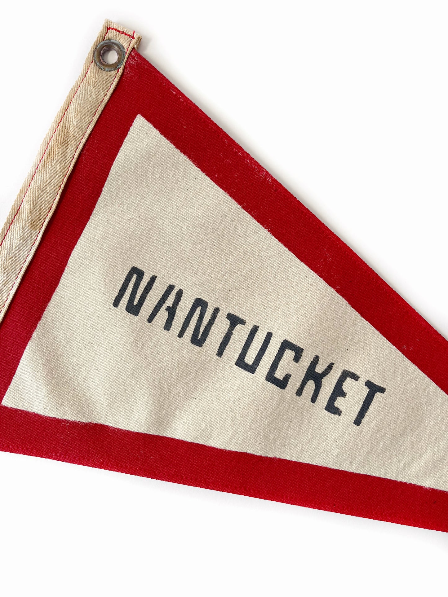 Nantucket Pennant - Red Trim
